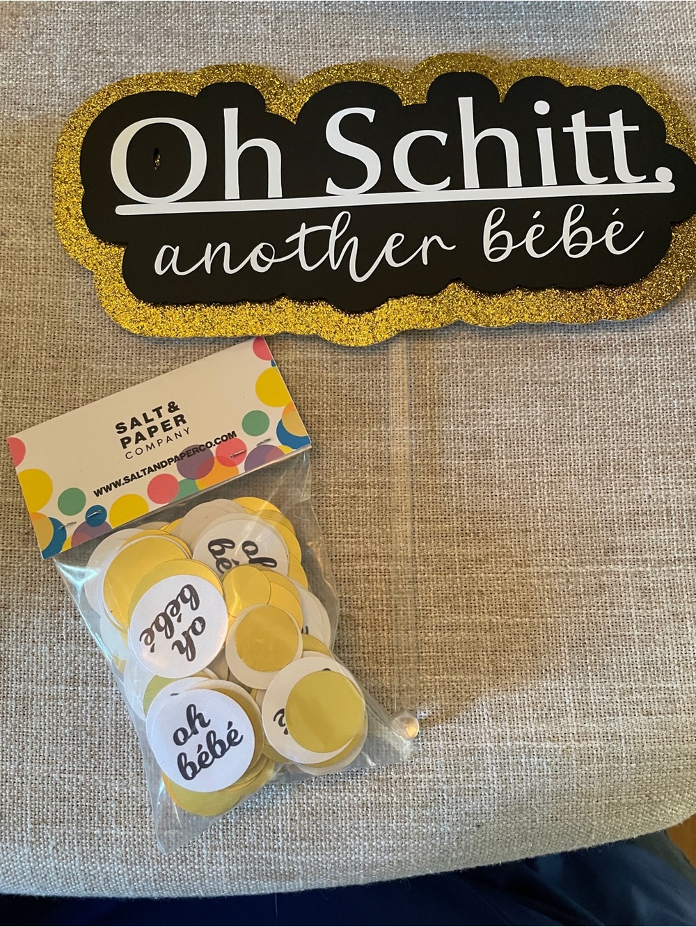 Schitts Creek Themed Baby Shower Items